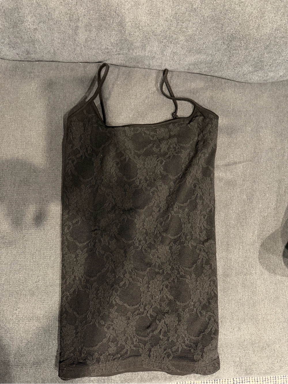 LOFT Black Lace Cami Tank